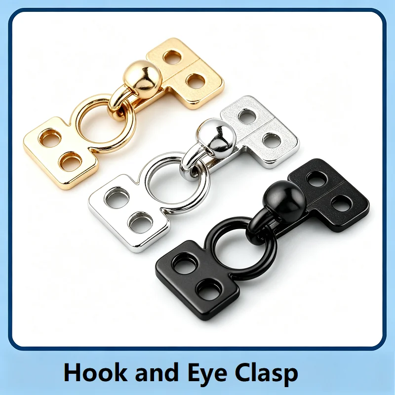 Hook Eye Fastener - مشبك معدني على شكل كرة وخطاف،