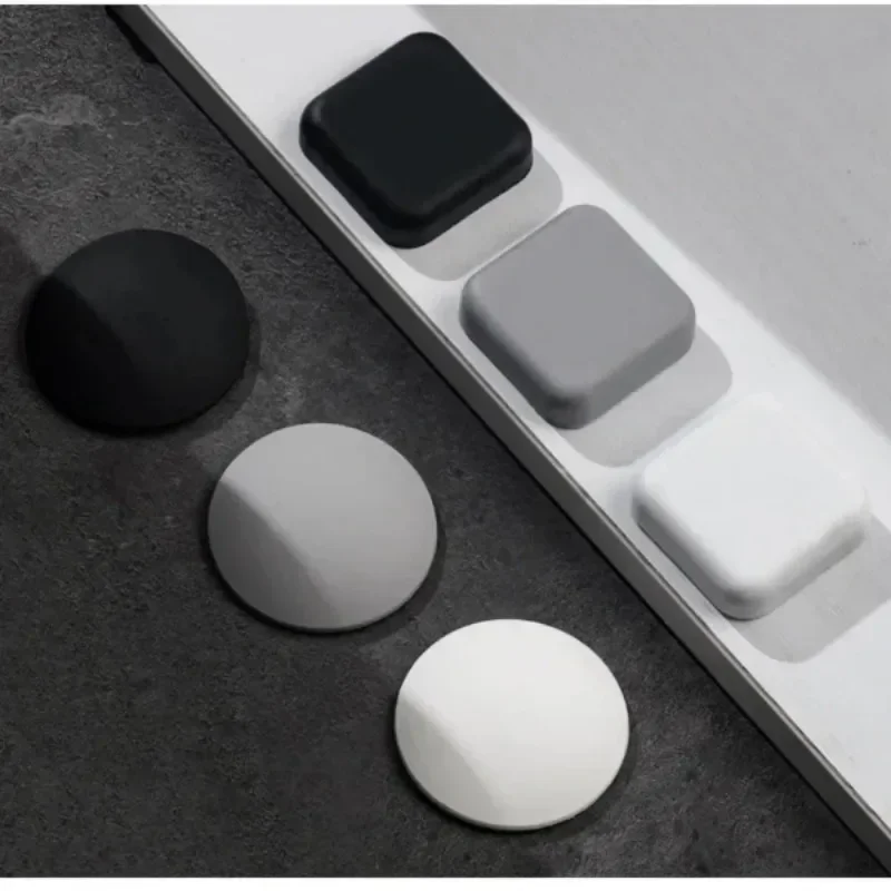 3D Silicone Anti-collision Wall Stickers Home Decoration Bedroom Door Baby Room Furniture Self Adhesive Hockproof Mute Protectiv