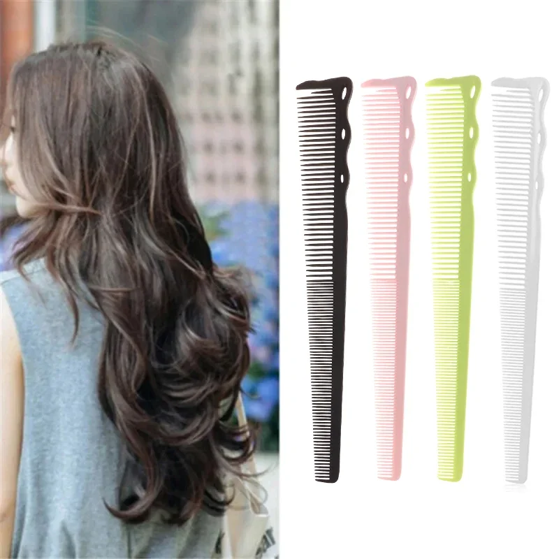 Double-Ended Haircut Comb Barber Shop Hairdresser Professional Hair Cutting Combs Sideburns Hair Brush Hair Salon Styling Tools