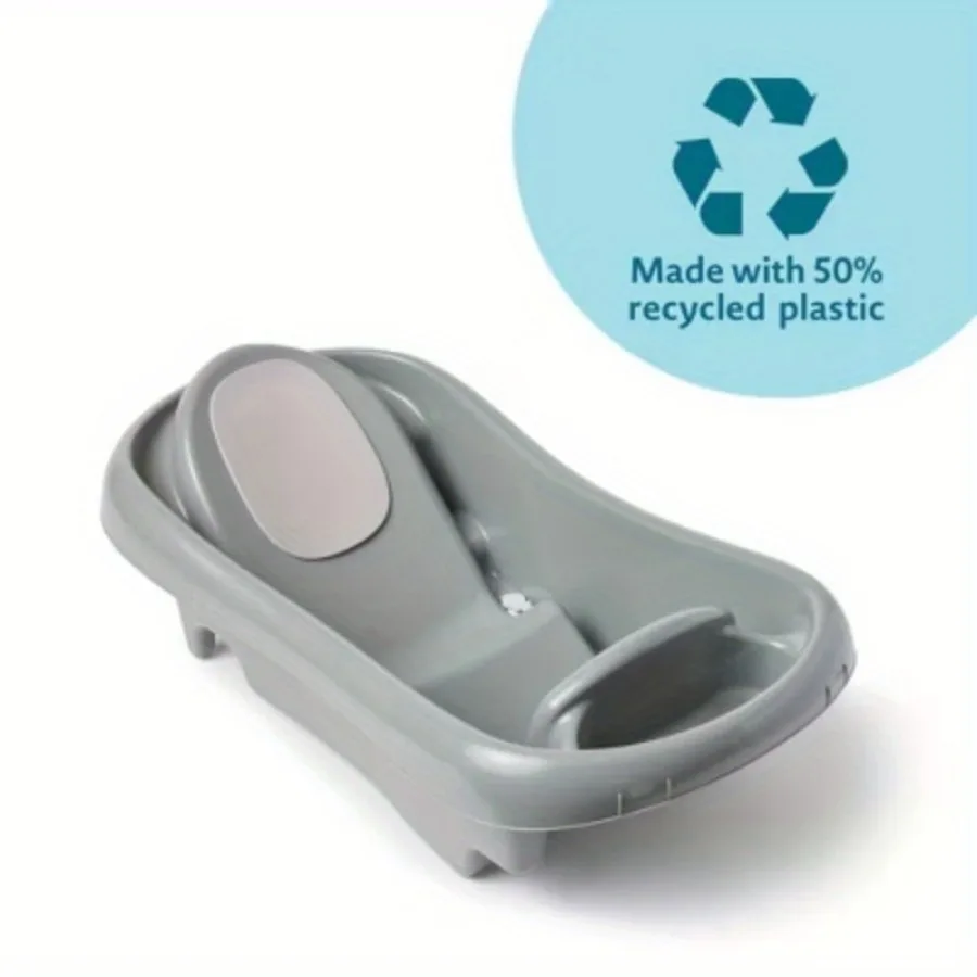 Детская ванночка, сетчатый слинг обеспечивает дополнительную поддержку и комфорт в первую ванночку ребенка.