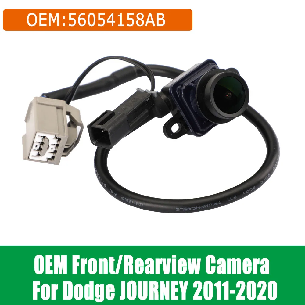 Backup Camera Reversing Camera Rear View Camera 56054158AB Clear Image IP68 Waterproof Replacement for  JOURNEY 2011‑2020