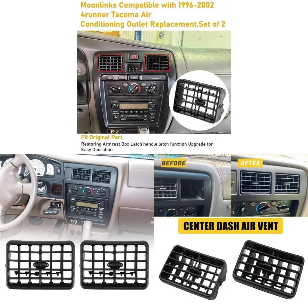 

Y1UB Car Interior Dashboard Air Conditioning Vent Outlet for 55063-35030 55063-35010