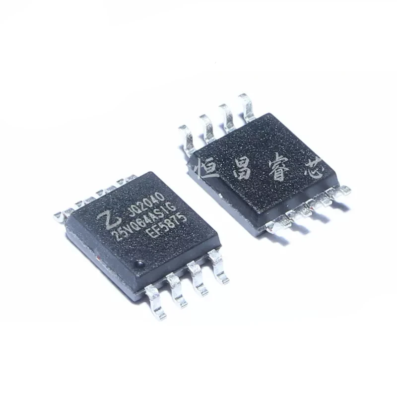 Serigrafia Original 64Mbits SOP8 8M Flash, ZB25VQ64ASIG, Novo, 5Pcs