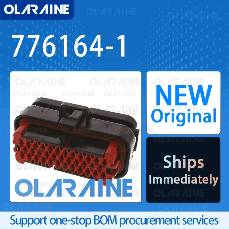 

5/10/50Pcs 776164-1 100% brand new and original IC chip Automotive connectors 35 Position Wire gauge 20 AWG ～16 AWG 17 A