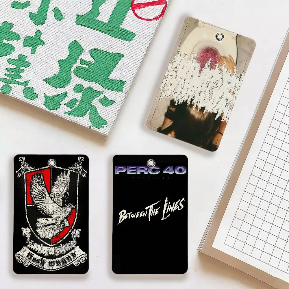 

Singer Perc40 Card Holder Pass Hang Rope Keychain ID Credit Card For Keys Accessories Gifts