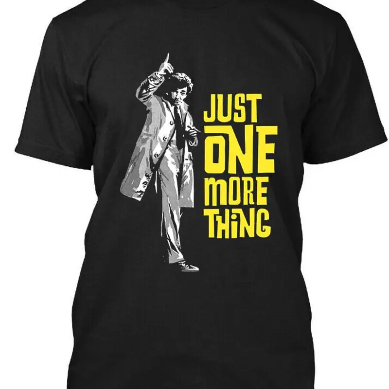 

Новая популярная винтажная футболка Peter Falk Just One More Thing American Film S 4XL