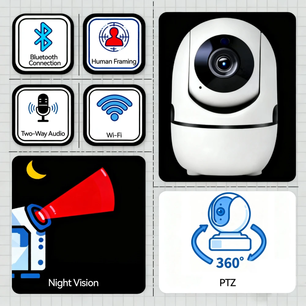 8MP Wifi Smart Came…