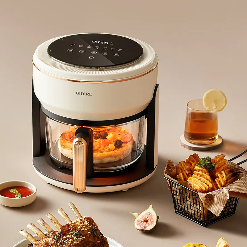 German OIDIRE air fryer household smart 2023 new large capacity oil-free all-glass visual fryer