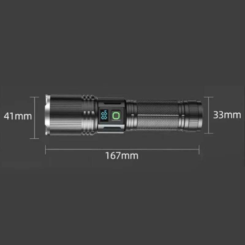 

B93B-фонарик из алюминиевого сплава, тактический дизайн с механическим зумом для активного освещения