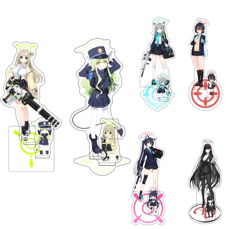 

In stock Anime The Animation Blue Archive Sorasaki Hina Acrylic Stand Model Plate Game Related Figure Decoration Souvenir Gift