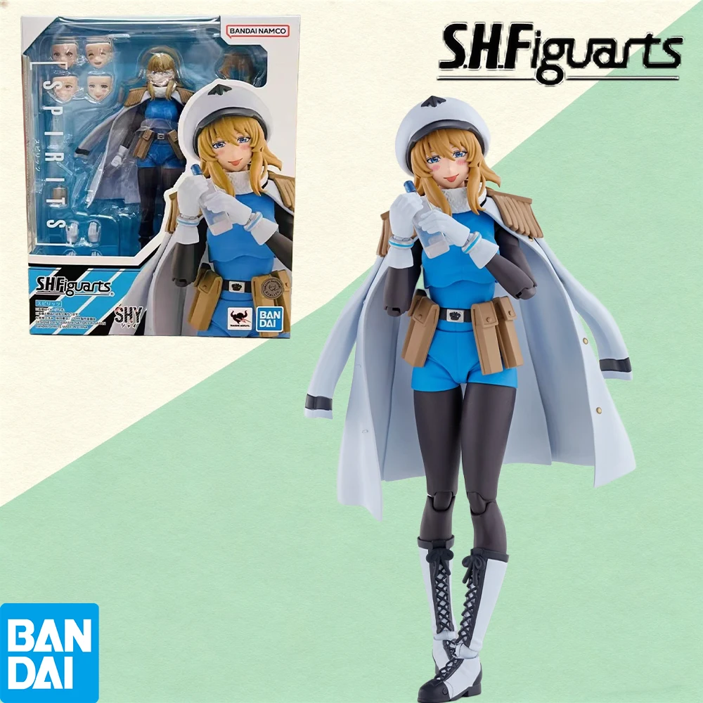 100% Authentic In Stock Bandai S.H.Figuarts SHY: The Shy Hero SHY & SPIRITS Action Figure Collection Model Toy