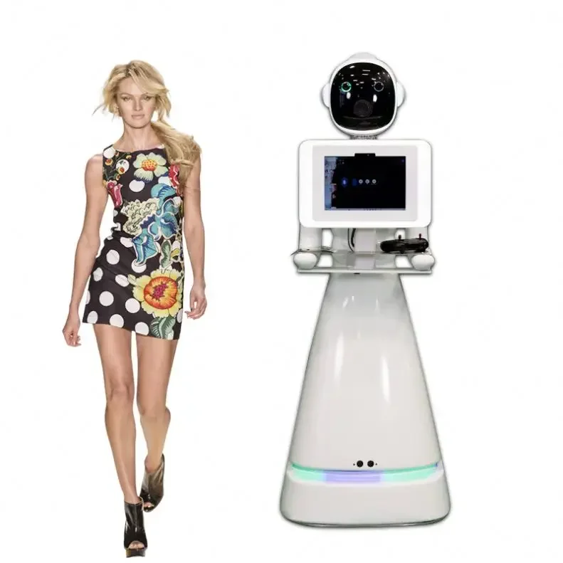 Neue tragbare Fotokabine für mobile Roboter, Fülllichtmaschine, Kamera, Selfie-Video, kostenloses Zubehör, automatischer Drehung, 360-Fotokabine