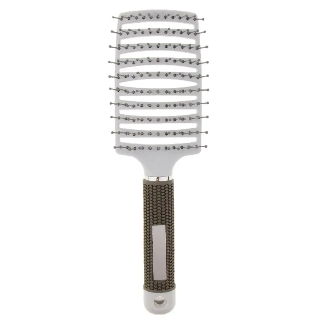 Curved Vented Hair Brush Lightweight Massage Detangling Comb for Women Hair Styling and Grooming
