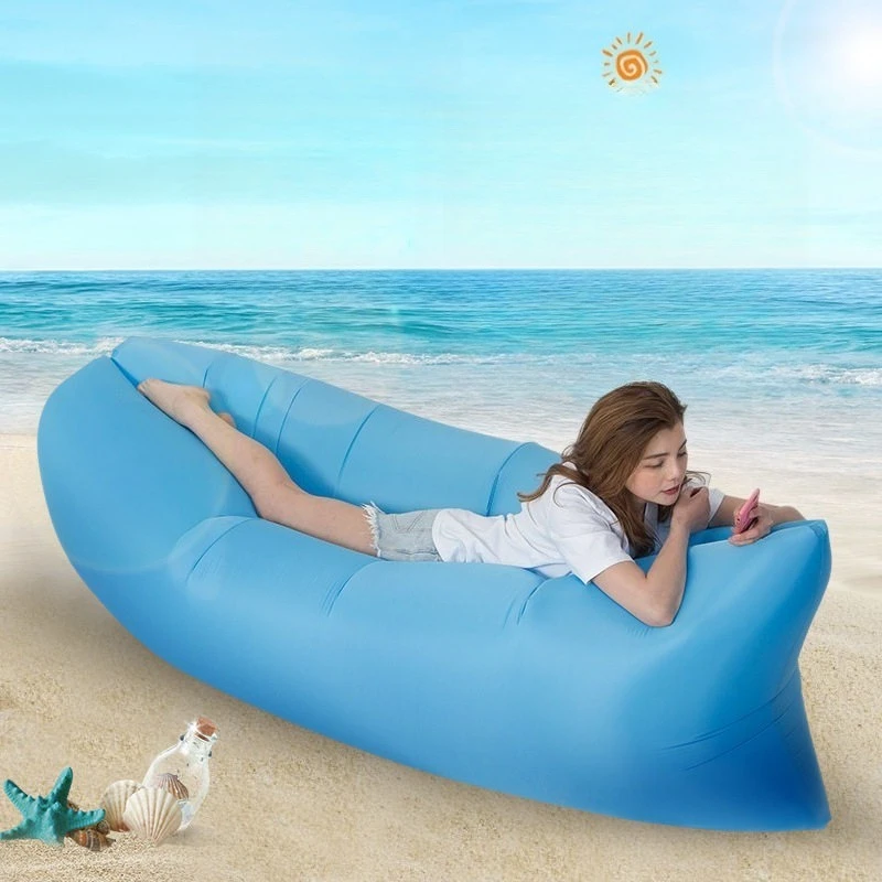 Lazyman Foldable Inflatable Automatic Portable Children's Inflatable Napping Equipment Outdoor Furniture Opblaasbaar ZYCQSF