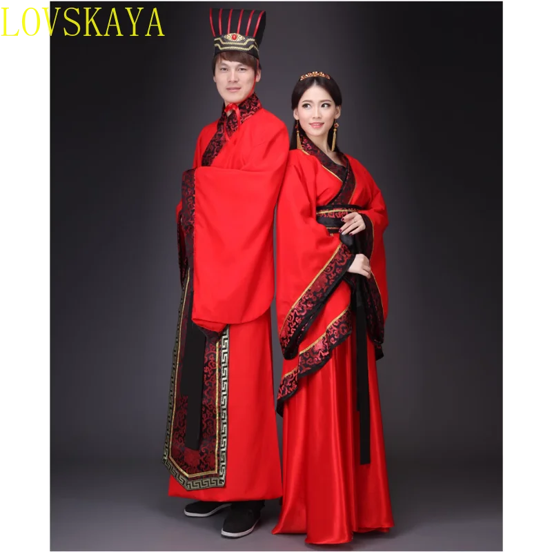 Hanfu Национальный стиль, мужская старинная традиционная китайская одежда для косплея для женщин, одежда Hanfu, женское сценическое платье