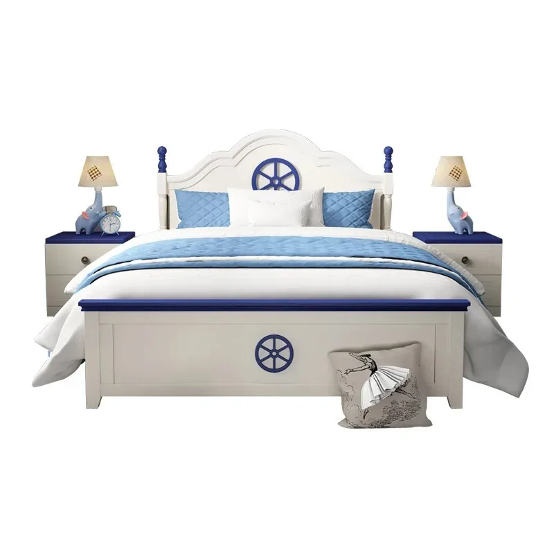 

Высококачественная мебель для спальни, детская кровать из массива дерева для детей, кровати для мальчиков