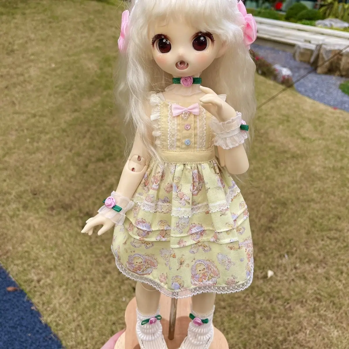 1/6 1/5 1/4 1/3 Doll's Clothes for 30/36/45/60cm Bjd Doll Princess Dress Set Toys Dress Up Play House Doll Accessories, No Doll