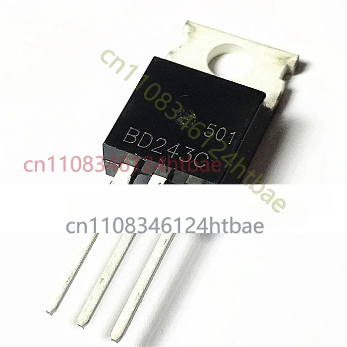 

For BD243C 100PCS TO-220 NPN Power Transistor 100V 6A High Quality Original New