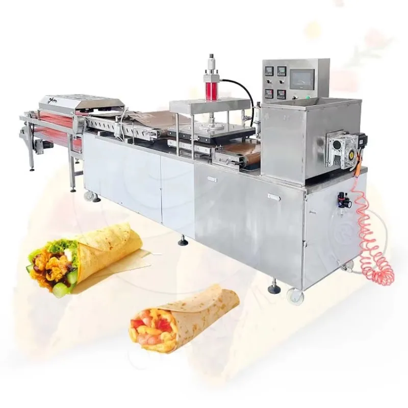 Electric Corn Tortilla Machine Burrito Make Machine Industrial Machine De Fabrication De Tortilla Customized