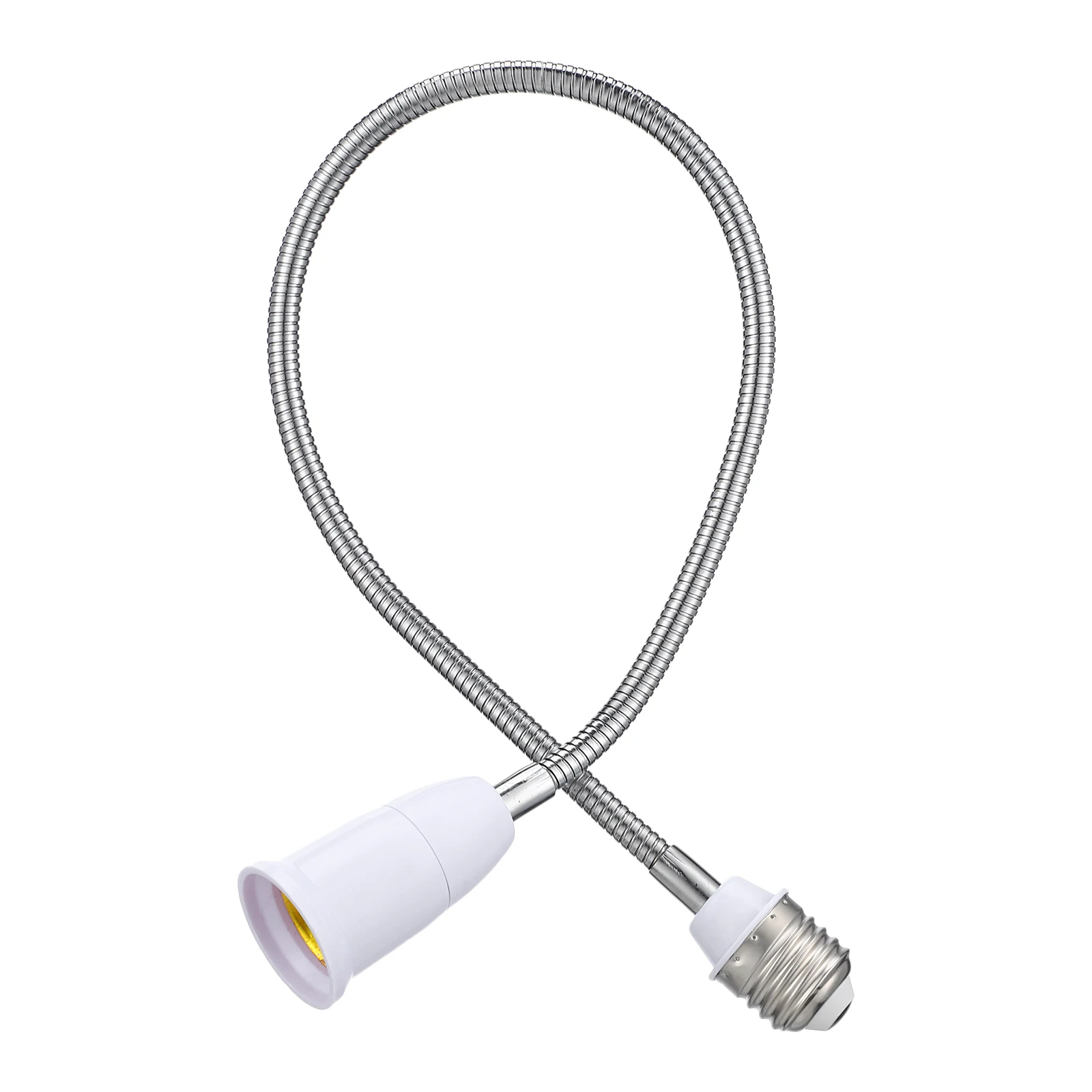 

60Cm Bulb Socket Extender E27 Flexible Hose Light Bulb Holder 60Cm Length Soft Durable Material For Diy Lighting Extension