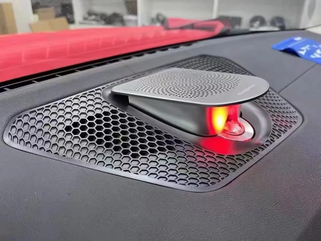 New Car Modified Fit for 3/4 Series 2019-2024 Tweeter Speakers Dashboard Lifting Loudspeaker Multi-Color Switching
