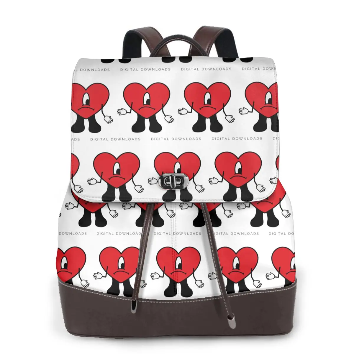 Bad Bunny Rapper Reggaeton Artist Bookbag School Student Bags Hiking Travel Daypack for Women Fashion Derma Backpack