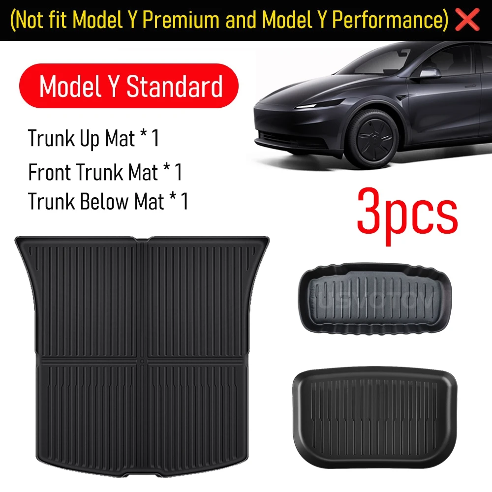 Trunk Mats 3pcs