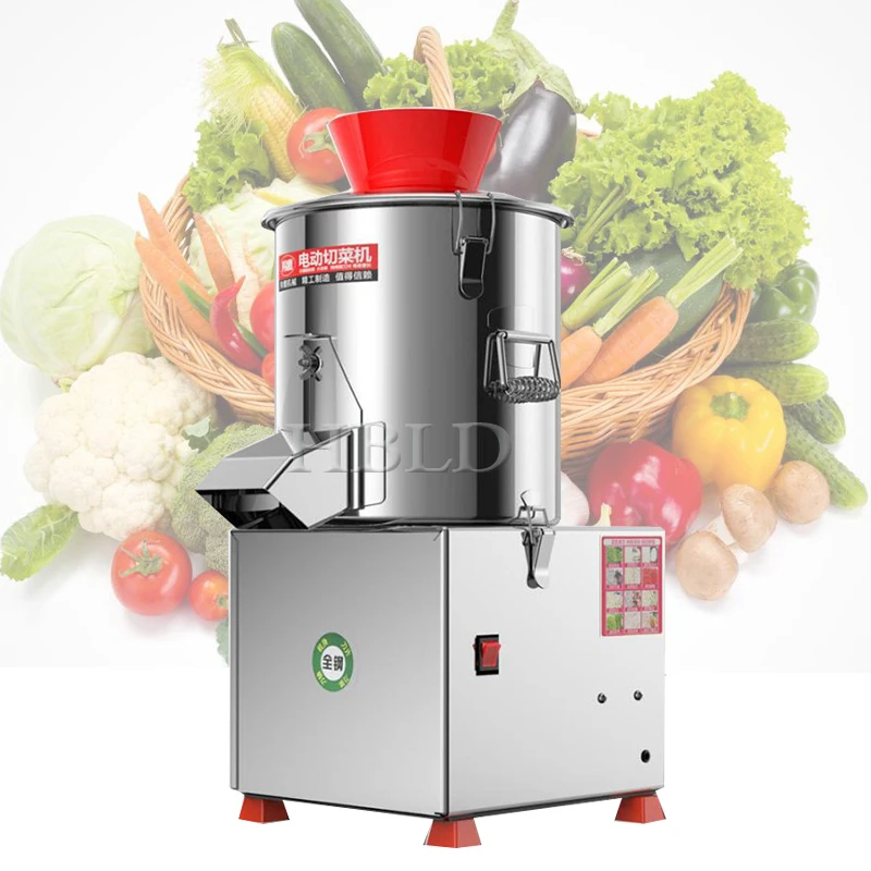 Stainless Steel Vegetable Shredder, Commercial Electric Radish And Leek Filling Grinder