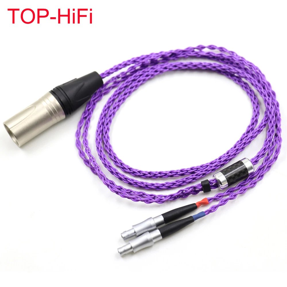 

High Quality Silver Plated Replacement Audio Upgrade Cable Compatible With HD800S, HD820, HD800 Headphones with XLR 2.5mm 4.4mm