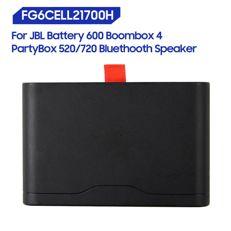

Новая сменная батарея FG6CELL21700H для JBL Battery 600 Boombox 4 PartyBox 520/720, перезаряжаемые батареи 99.02 Втч