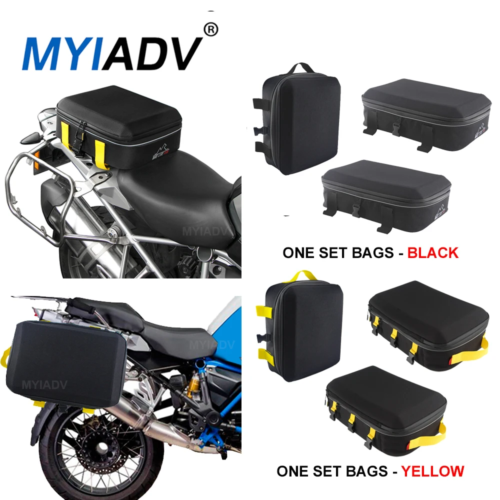 

Motorcycle Top Bag Saddlebag For BMW R1250GS ADV R1200GS Adventure OC LC F850GS F750GS Expandable Pannier Top Case Luggage Bag