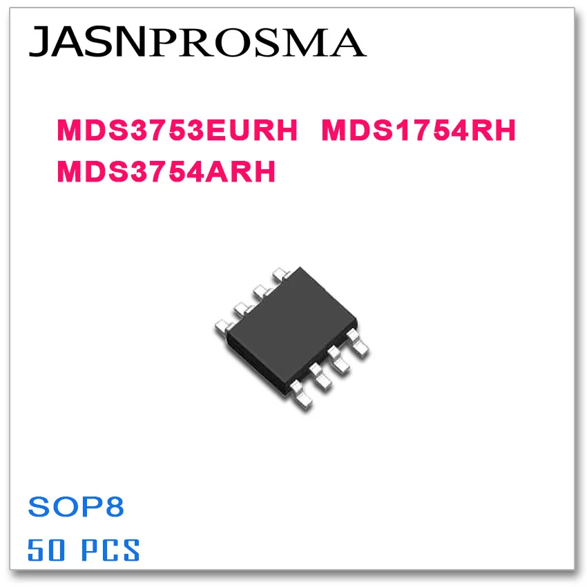 

JASNPROSMA 50 шт. SOP8 MDS3753EURH MDS1754RH MDS3754ARH Высокое качество MDS URH 3753 1754 3754