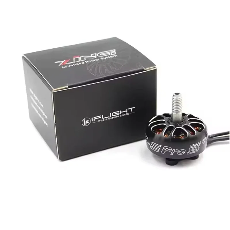 IFlight XING-E Pro 2306 1700KV 2450KV moteur sans balais intégré 2 ~ 6S Lipo 5mm arbre en acier pour Drones quadrirotor à hélice de 5 pouces