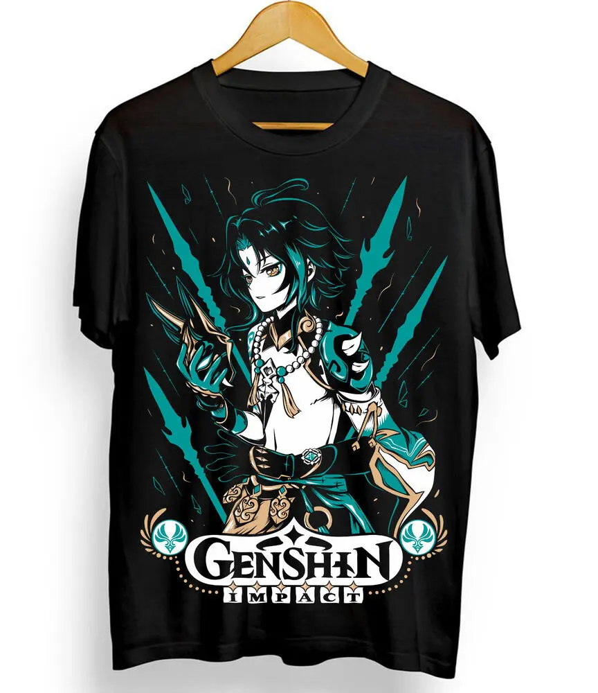 Xiao Genshin Impact T-shirt Anime Manga Shirt T-shirt S M L XL 2XL 3XL 4XL 5XL