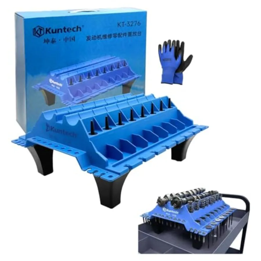 

Engine Cylinder Head Organizer Valves ToolEngine Organizer Parts Tray Valvetrain Organizer Trays Engine Cylinder Head Tray Orga