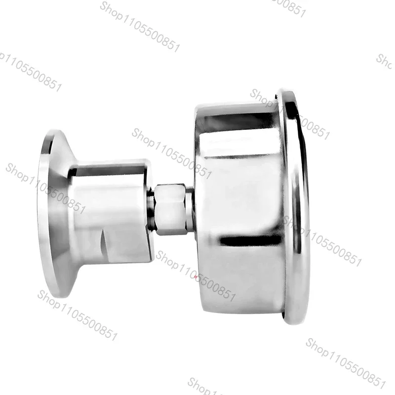 Bar/psi 1.5 inch (50.5mm)Tri Clamp Diaphragm Pressure Gauge SS304 Stainless Steel Body SS316 Diaphragm Manometer