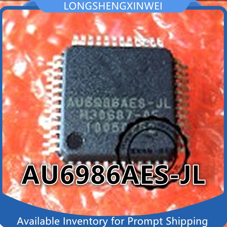 

1PCS New Original AU6986AES-JL AU6986 AU6989SNHL-GT QFP48 IC Chip in Stock