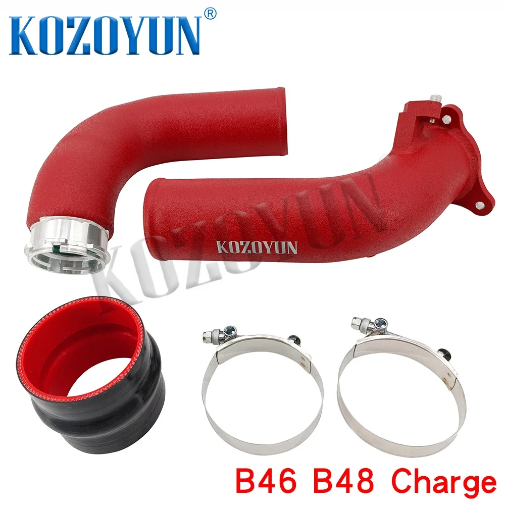 Lading Pijp inlaattraject intercooler Turbo voor BMW B46 B48 120i 125i f20 f21 220i 230i 230ix f22 f23 G42 2.0 T 13718601683