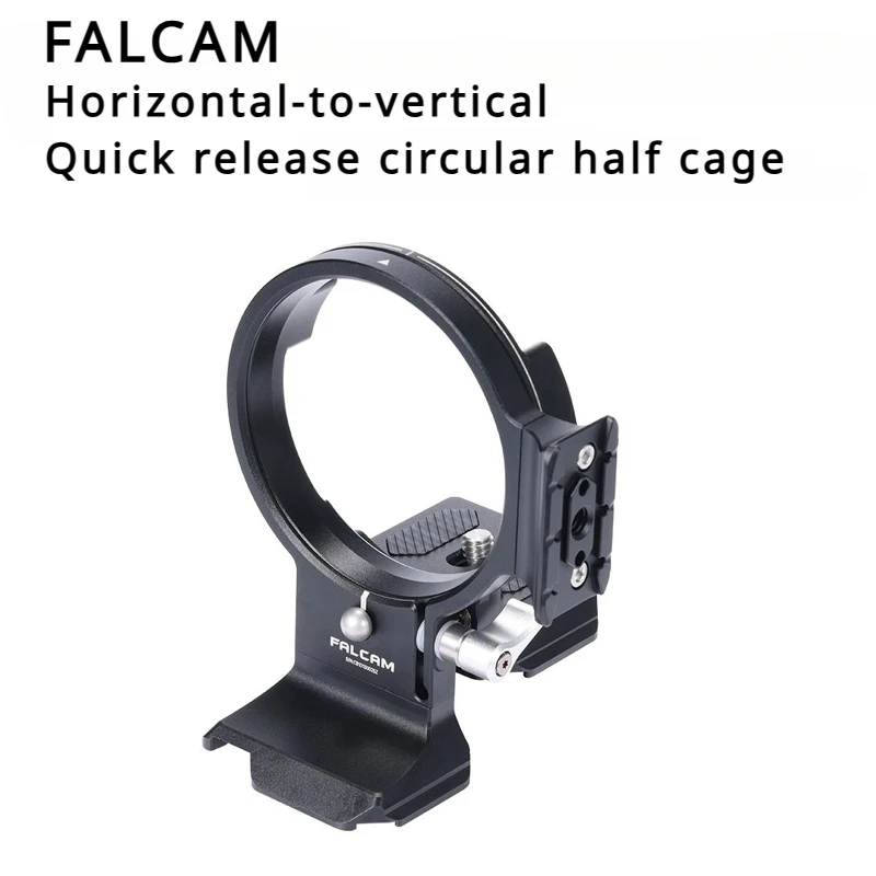 

FALCAM F22 F38 F50 horizontal-to-vertical quick release circular half cage For Sony-3304