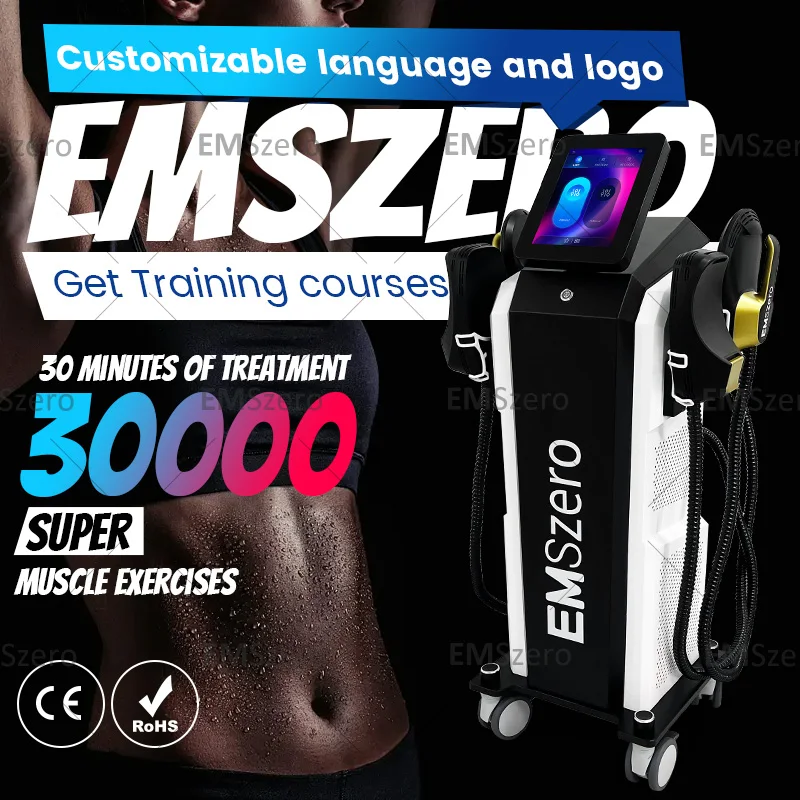 2025 Emszero rf Machine Upgrade Pro Ultra Muscle Stimulator Emszero Neo Body Sculpt Machine 4 Handles Professional 6500W 200HZ