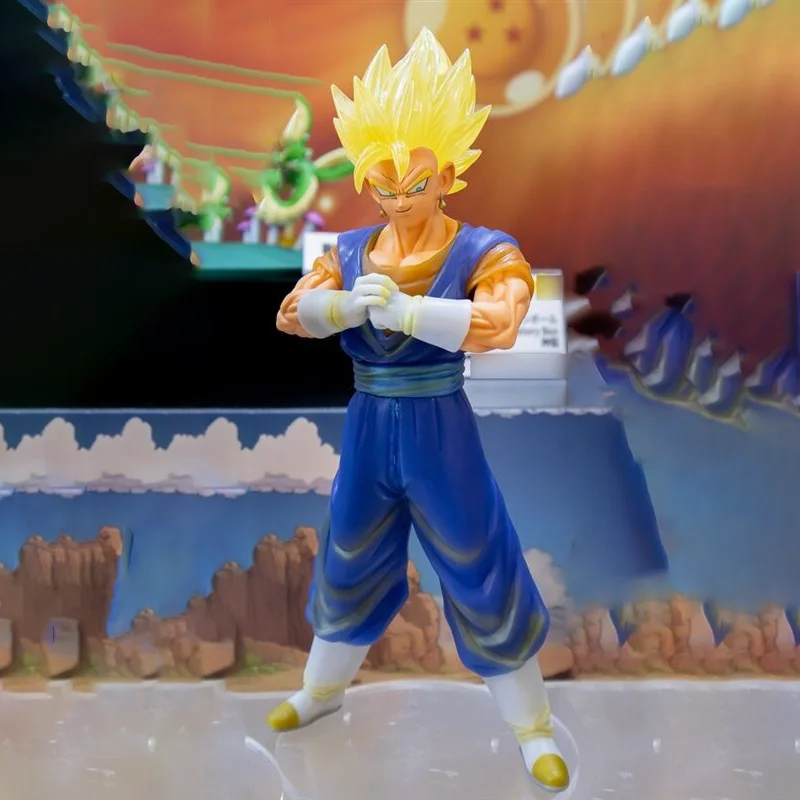 【أصلي 100%】BANDAI BANPRESTO CLEARISE Dragon Ball Super Gogeta & Vegeta Collection Series نموذج ألعاب هدايا شخصيات كرتونية