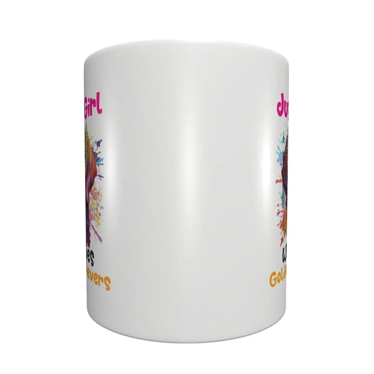 Mark Cup Mug Just A Girl Who Loves Golden Retrievers Dog Canine Lover Coffee Mugs Tea Milk Water Cup Travel Mugs For Office Home image 3