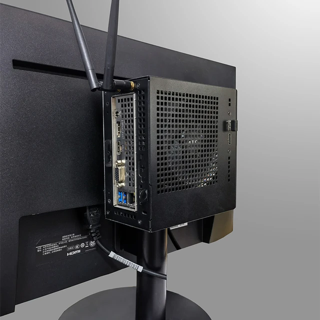 ASRock DeskMini VESA Mount BK Unterstützung 75x75mm & 100x100mm - AliExpress