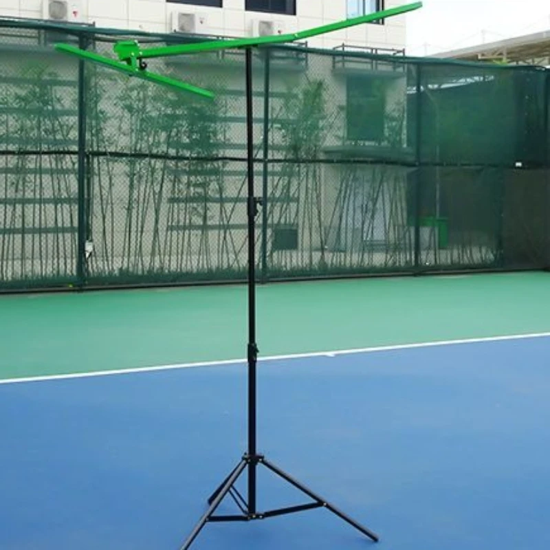 Gravity Cycle Tennis Serving Machine Adjustable Height Tennis Throwing Machine Stable Ball Trainer Professional Sports Equipment