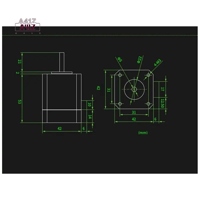 

A41Z-SERVO42C 42 драйвер шагового двигателя с замкнутым контуром, набор ЧПУ, ультра-тихая замена для TMC2209, аксессуары для 3D-принтеров