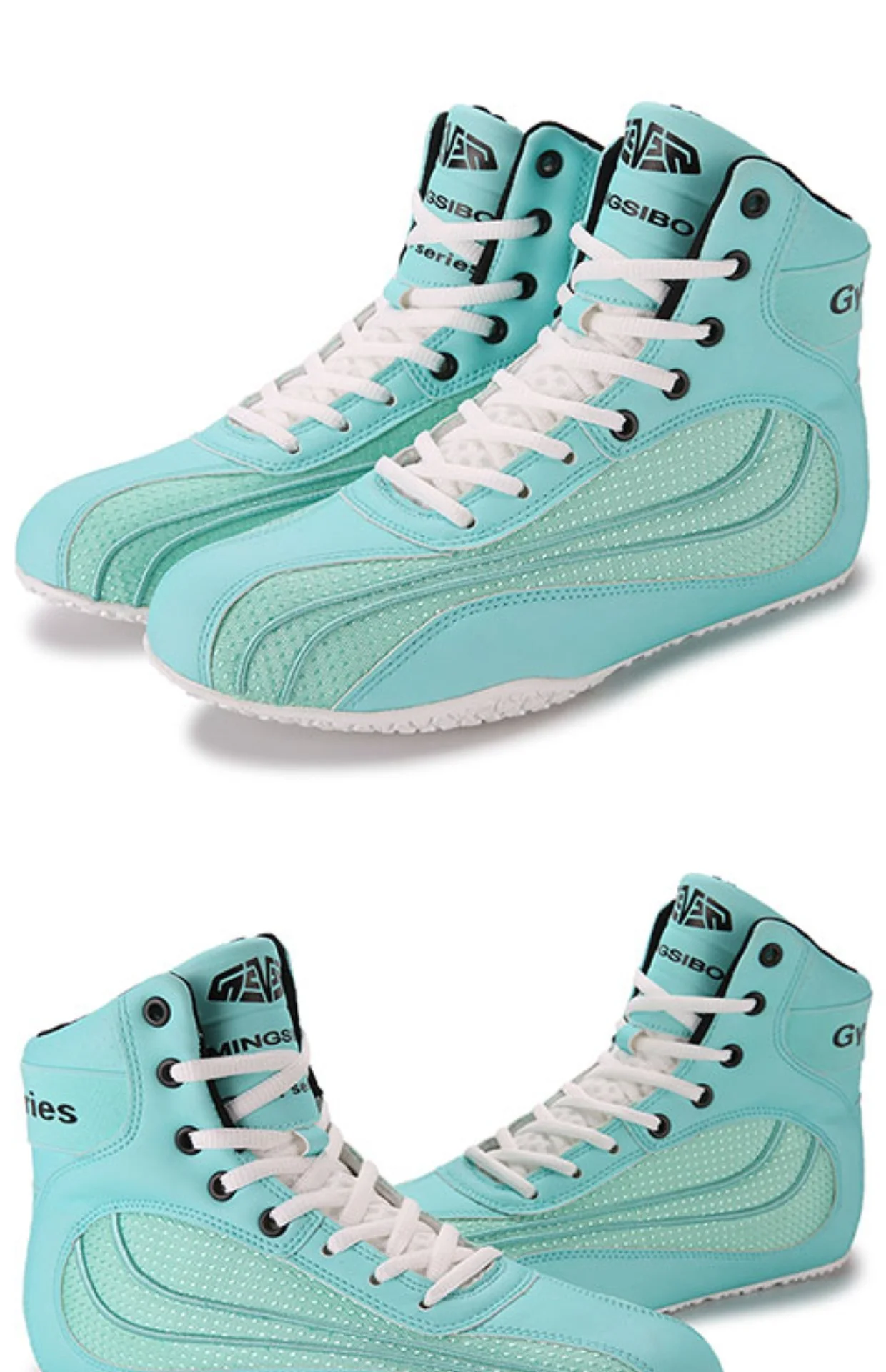 Mens Classic Wrestling Boots Womens Wrestling Shoes Industry Outdoor Training Boxing Shoes Breathable Fighting Shoes Specialized