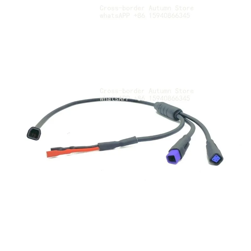 For bafang central motor M600 M510 shift power-off sensor cable 1T3 line tail light cable