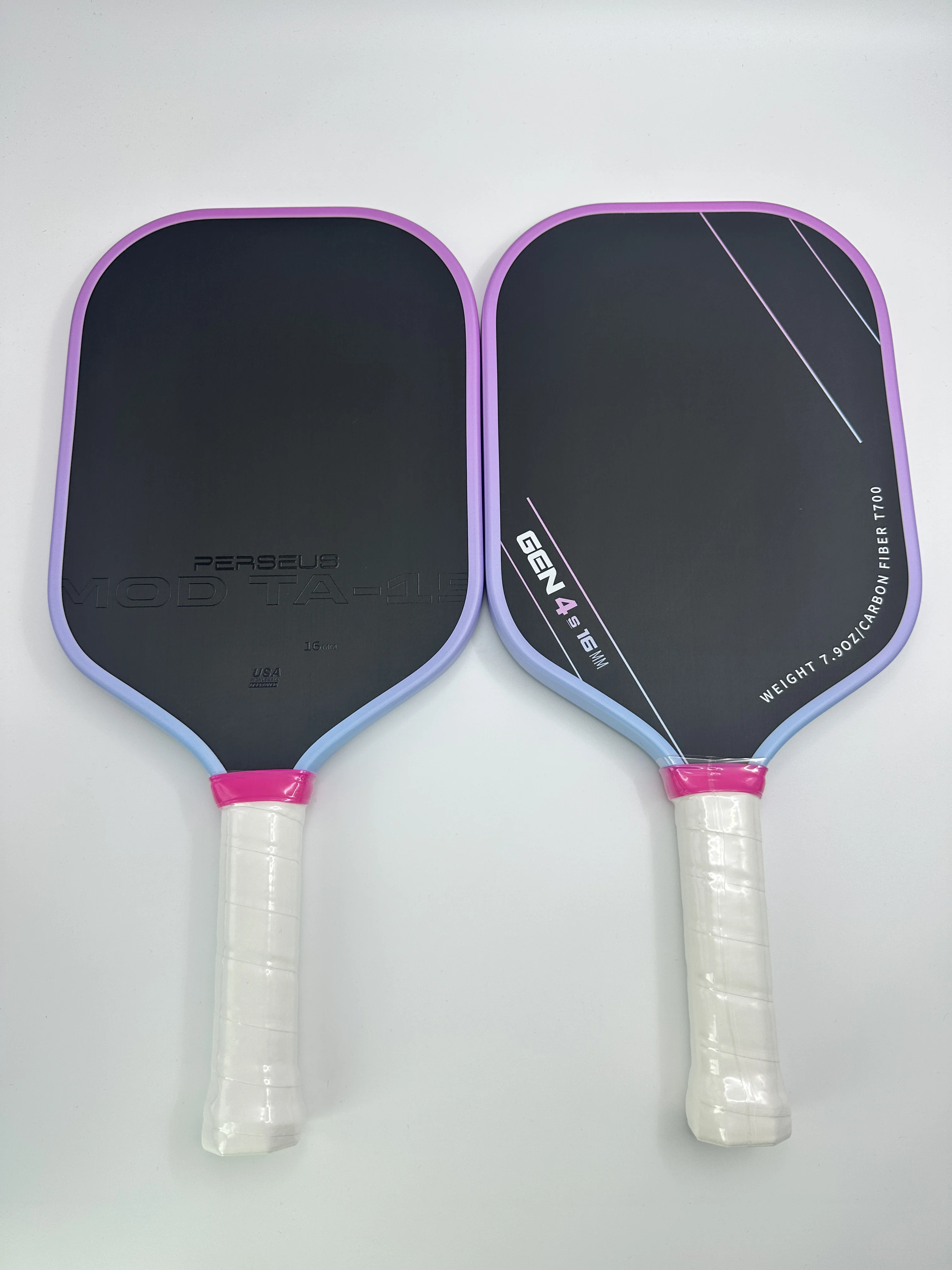 

MOD TA-15 Pro Player Edition GEN4 Pickleball Paddle, размер 16 мм, T700, термоформованное углеродное волокно, сотовое, одобрено USAPA