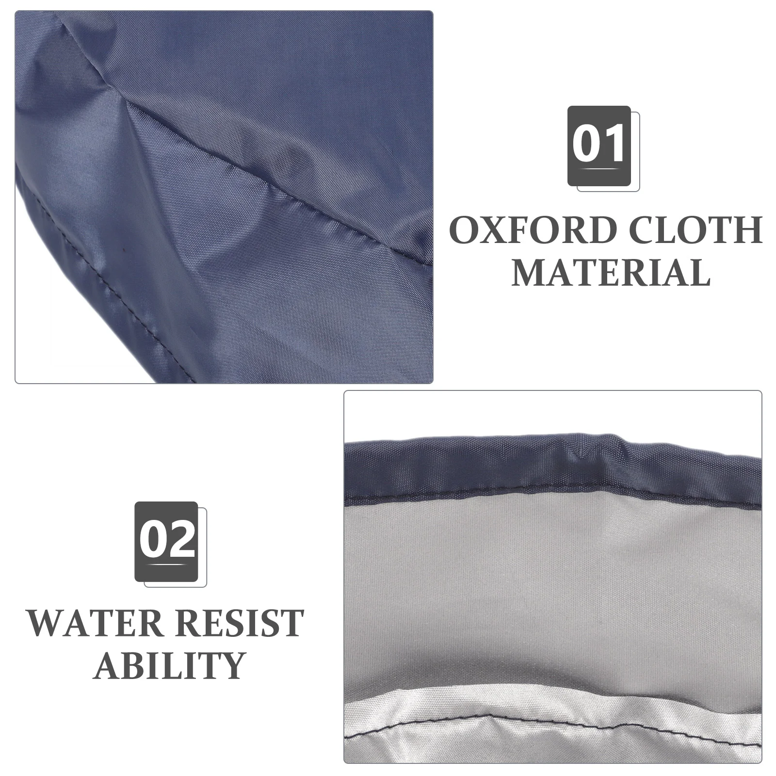 Sealed Bucket Top Cover Water Barrel Protective Household Tank Drawstring Rain Covers Buckets Oxford Cloth Waterproof