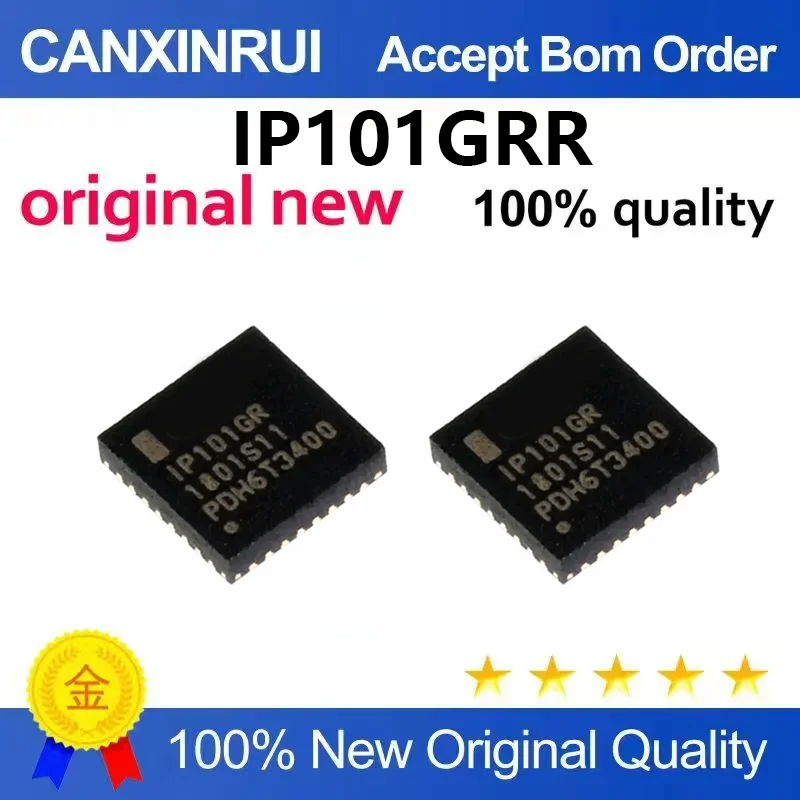 (5pcs-100pcs)Brand new original IP101GRR VQFN-32 Ethernet fiber optic control transceiver chip